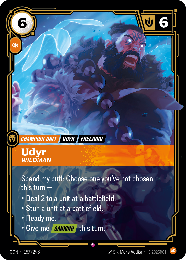 Udyr, Wildman 카드 이미지