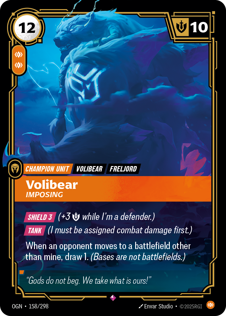Volibear, Imposing 카드 이미지