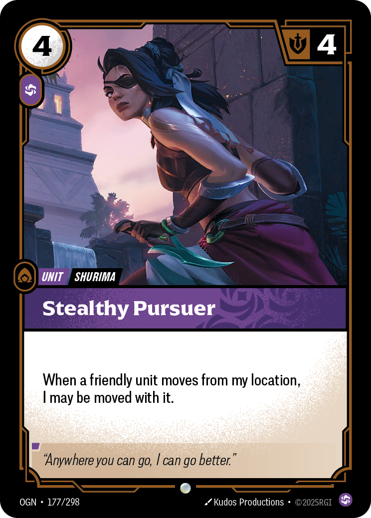 Stealthy Pursuer 카드 이미지