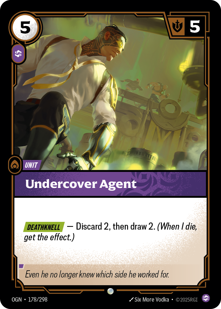 Undercover Agent 카드 이미지