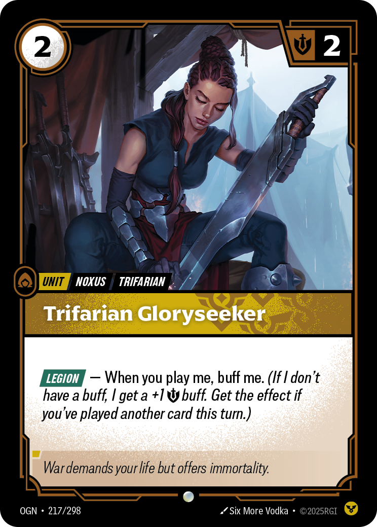 Trifarian Gloryseeker 카드 이미지