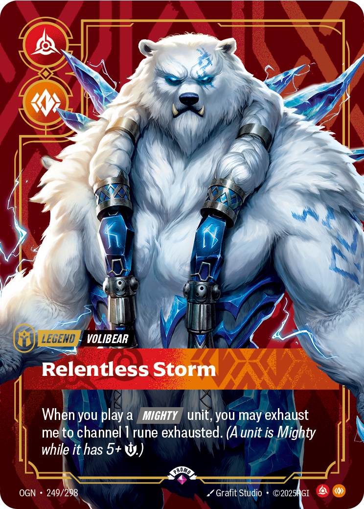 Volibear, Relentless Storm 카드 이미지