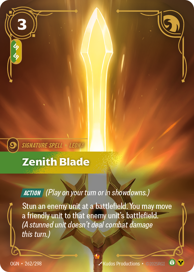 Zenith Blade 카드 이미지