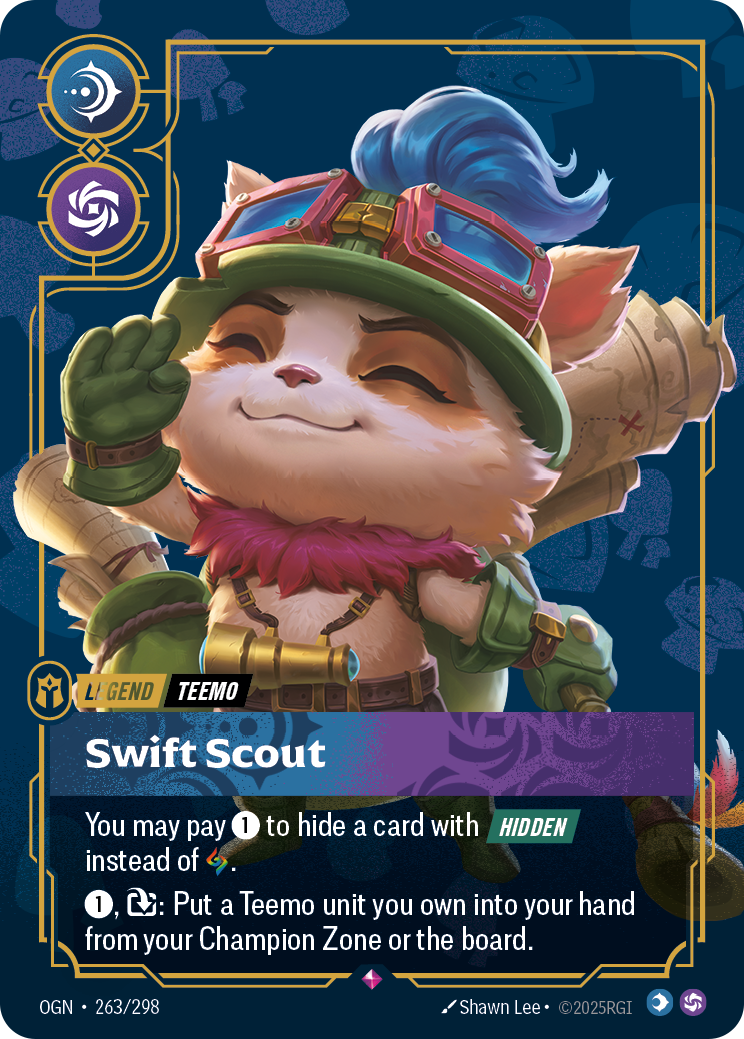 Teemo, Swift Scout 카드 이미지