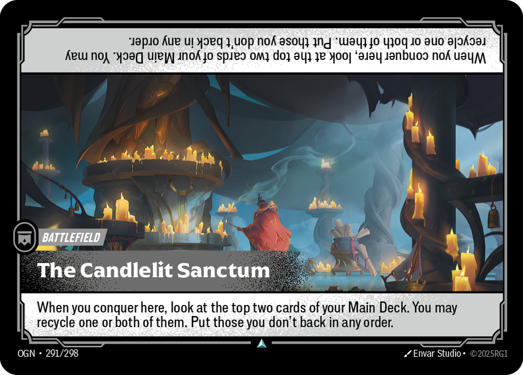 The Candlelit Sanctum 카드 이미지