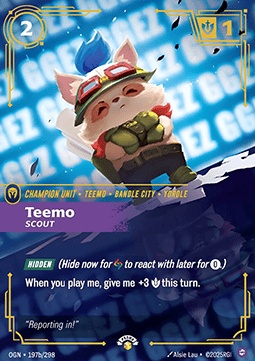 Teemo, Scout