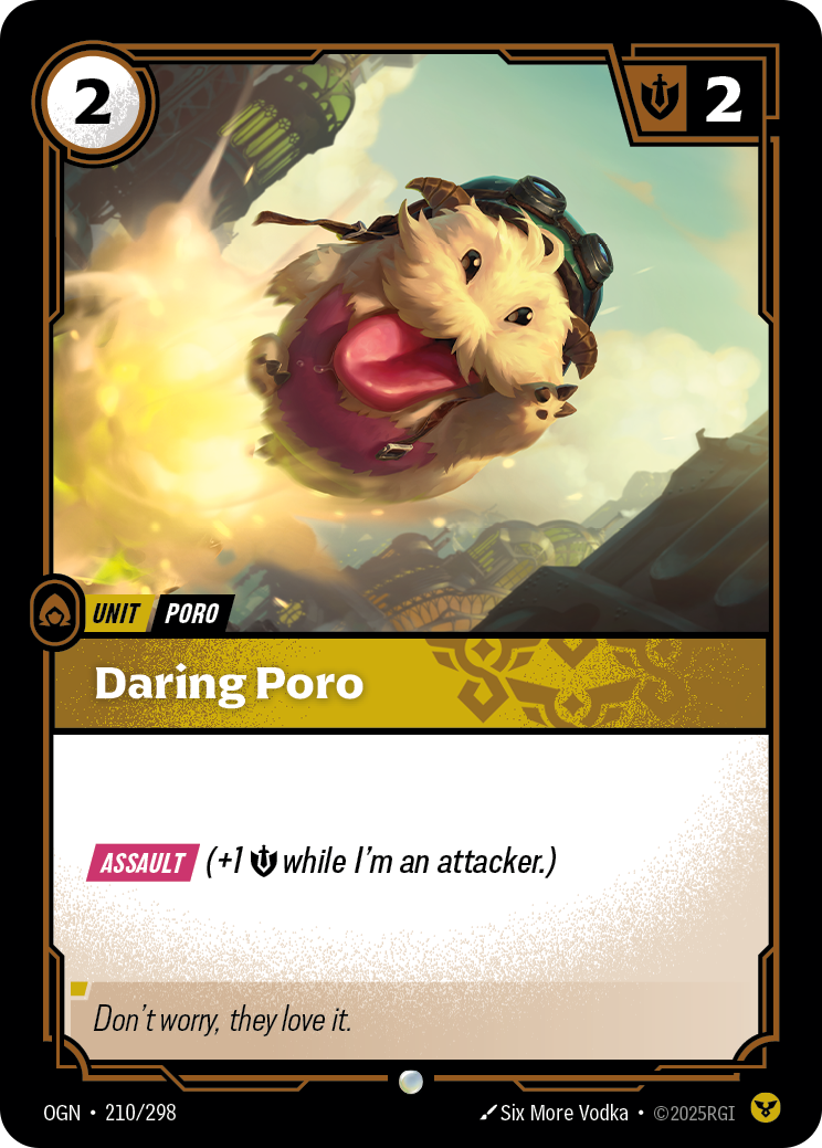 Daring Poro 카드 이미지