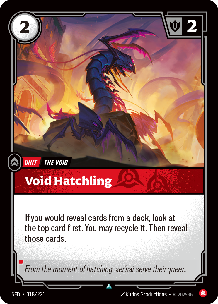 Void Hatchling 카드 이미지