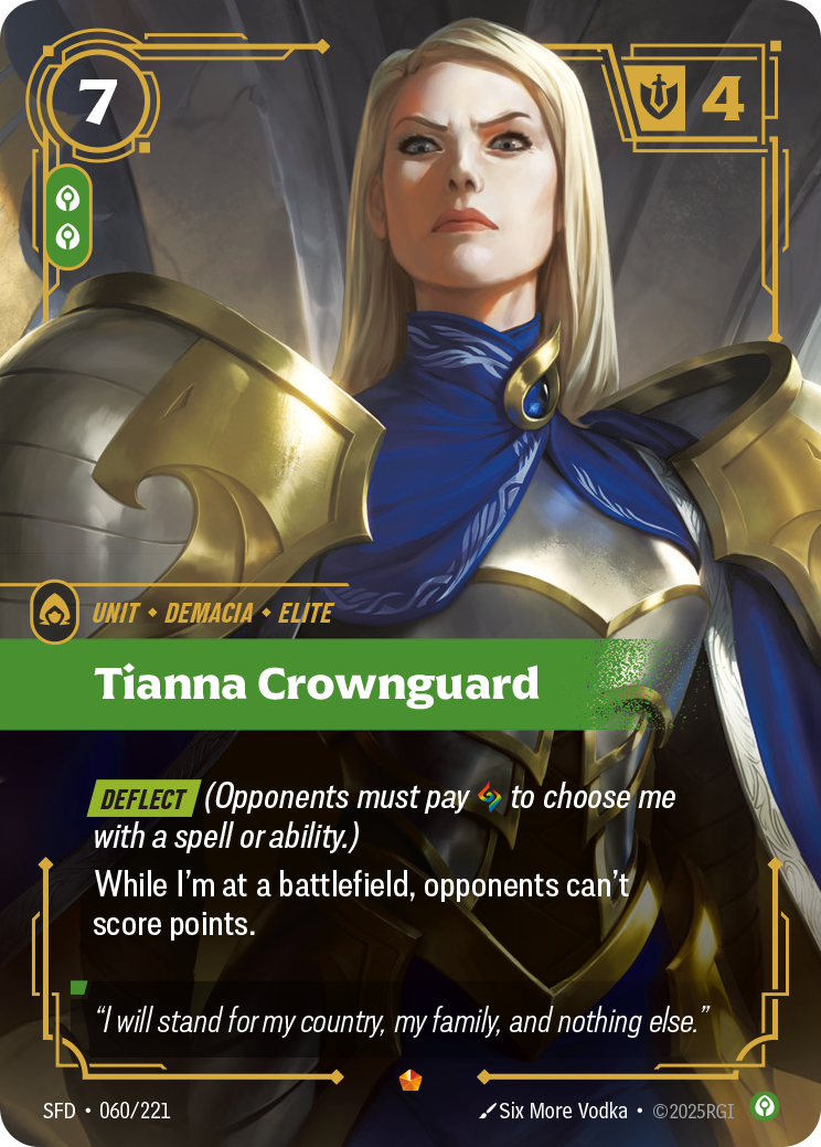 Tianna Crownguard 카드 이미지