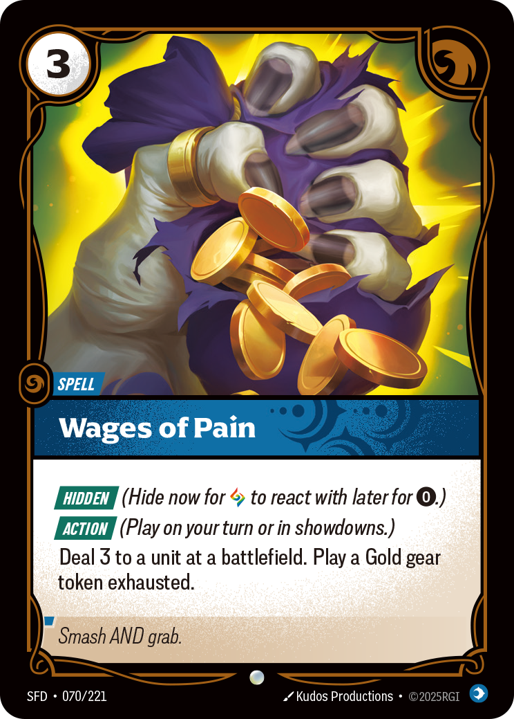 Wages of Pain 카드 이미지