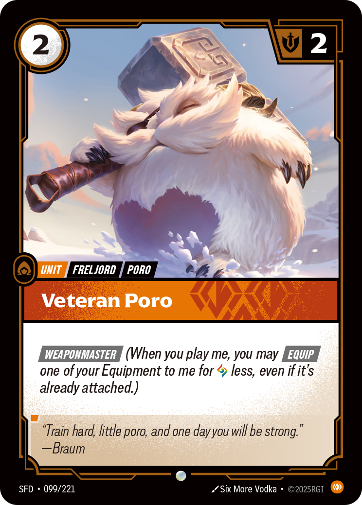 Veteran Poro 카드 이미지