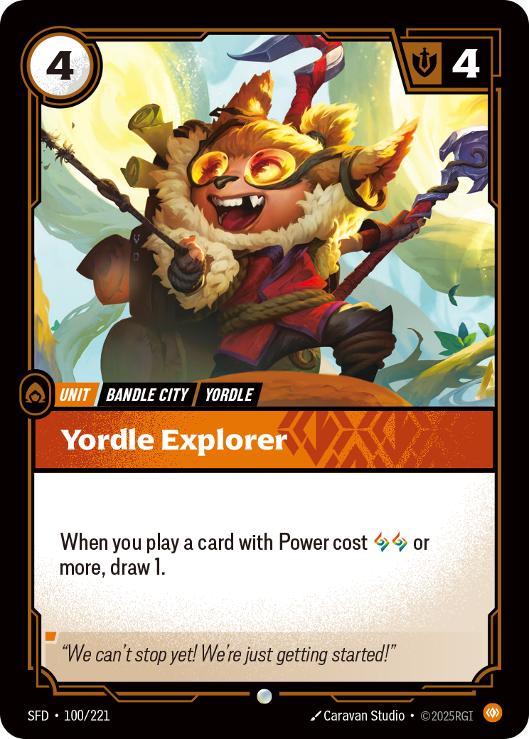 Yordle Explorer 카드 이미지