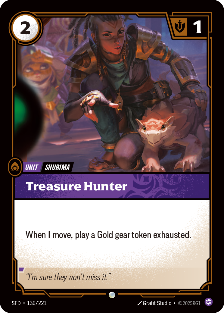 Treasure Hunter 카드 이미지