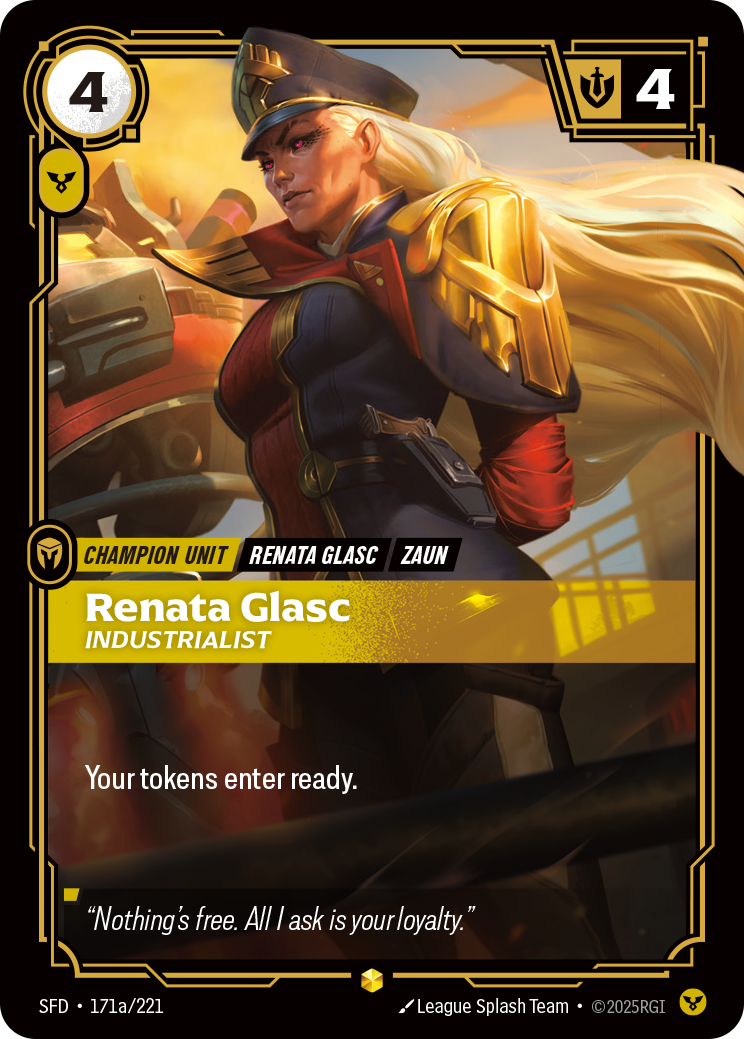 Renata Glasc, Industrialist