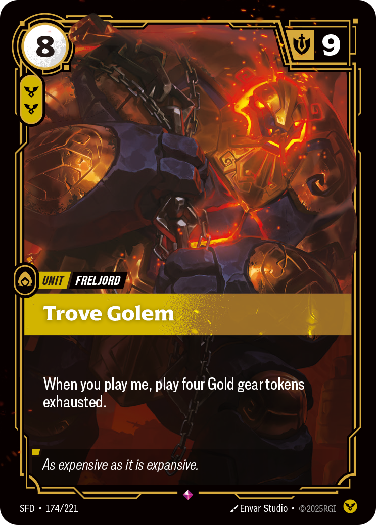 Trove Golem 카드 이미지