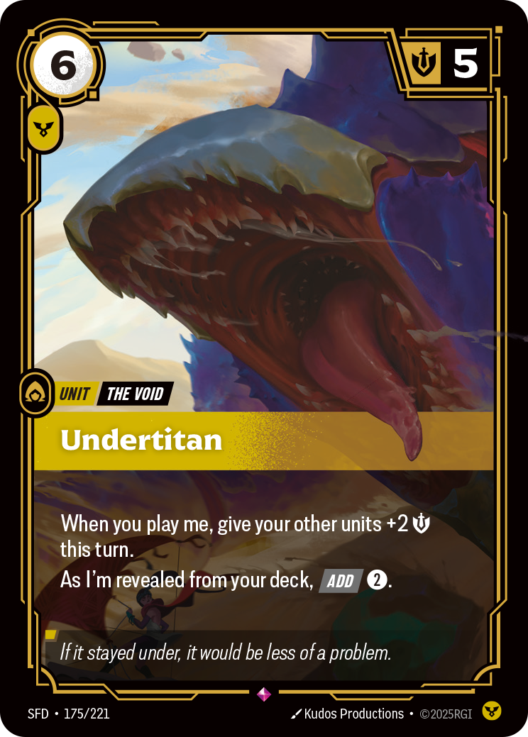 Undertitan 카드 이미지