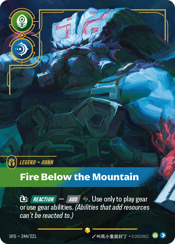 Ornn, Fire Below the Mountain