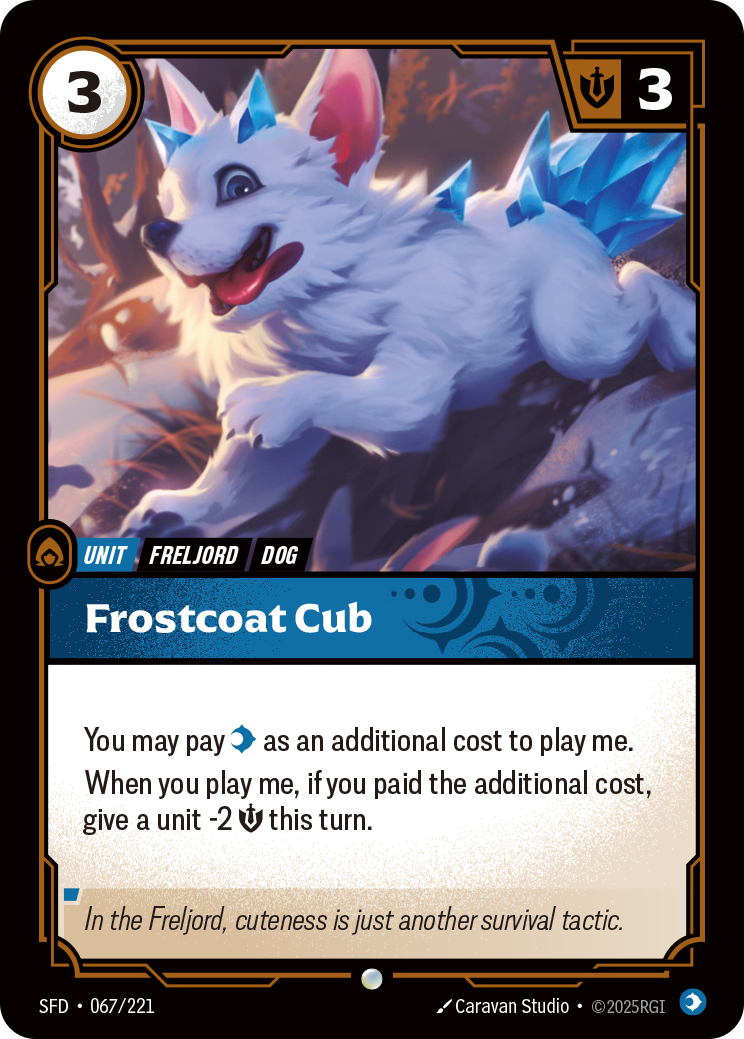 Frostcoat Cub 카드 이미지