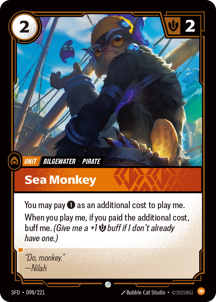 Sea Monkey 카드 이미지