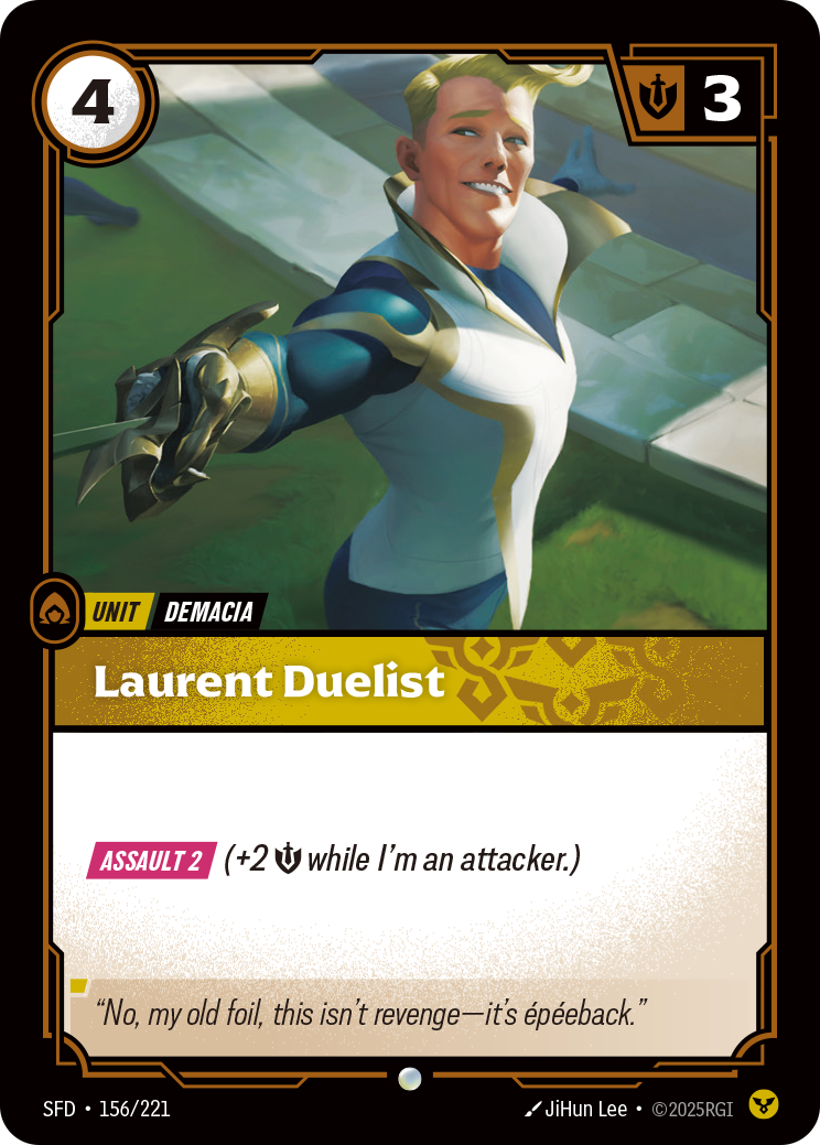 Laurent Duelist 카드 이미지