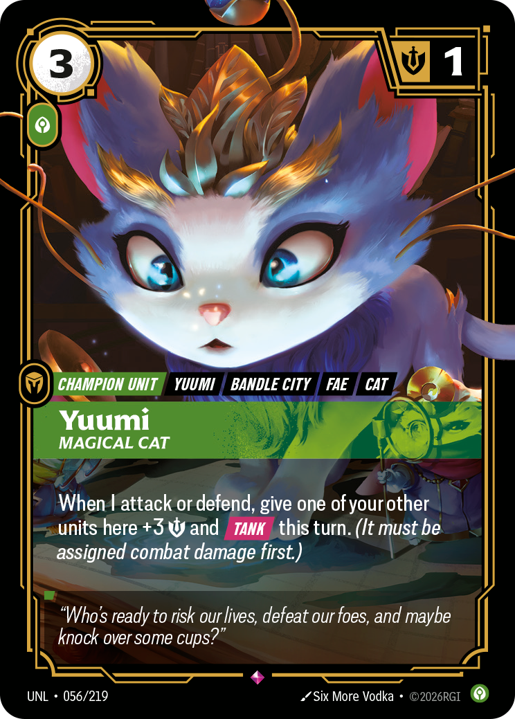 Yuumi, Magical Cat 카드 이미지