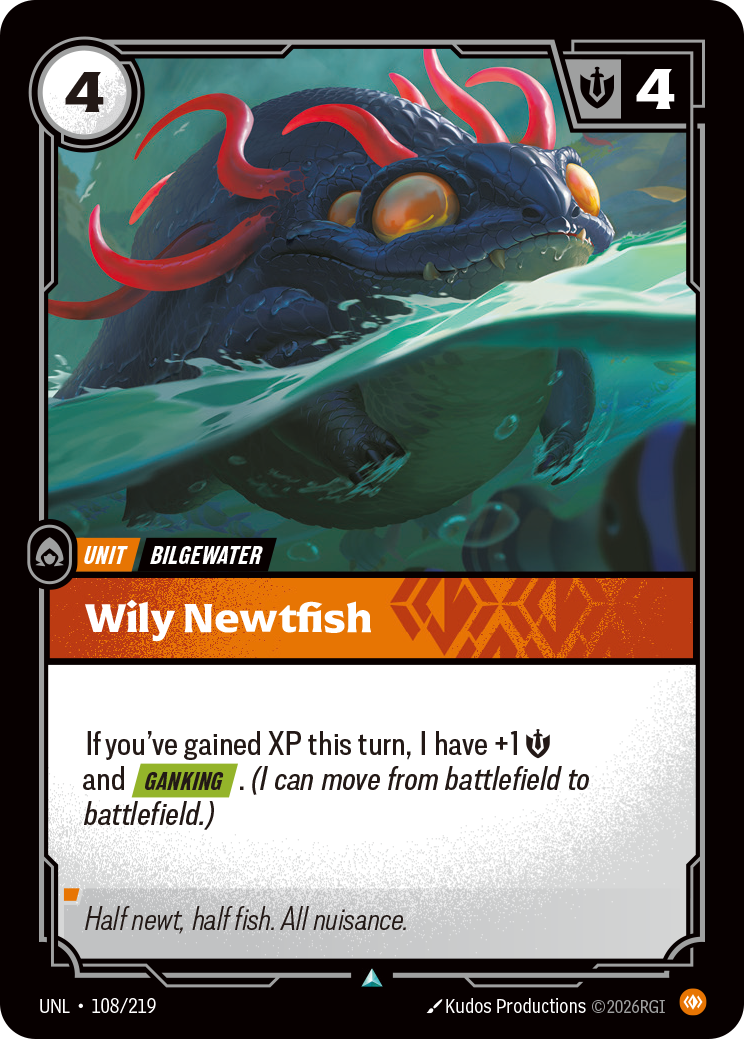 Wily Newtfish 카드 이미지