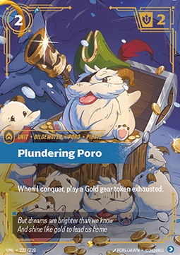 Plundering Poro