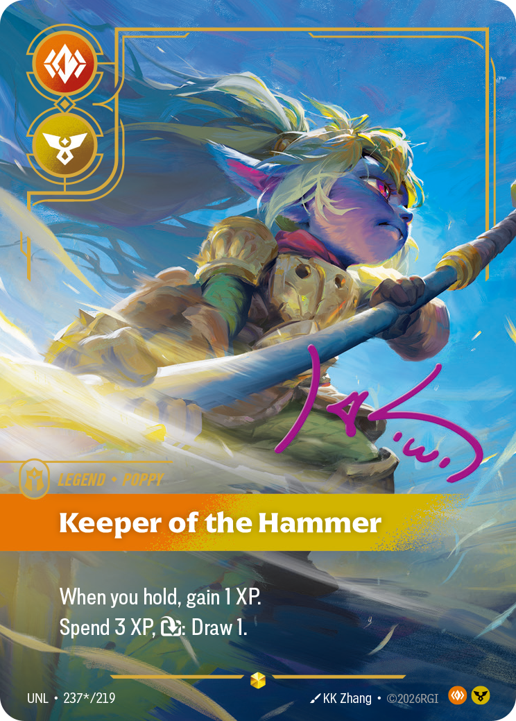 Poppy, Keeper of the Hammer