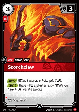Scorchclaw 카드 이미지