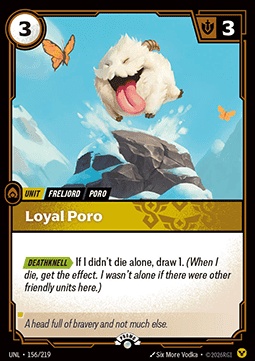 Loyal Poro 카드 이미지