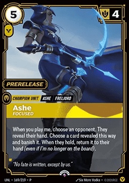Ashe, Focused 카드 이미지