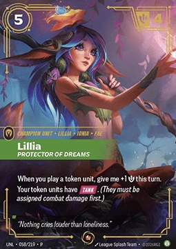 Lillia, Protector of Dreams