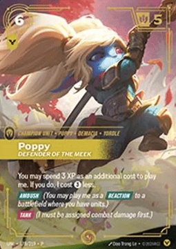 Poppy, Defender of the Meek