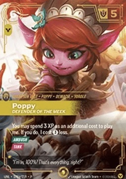 Poppy, Defender of the Meek