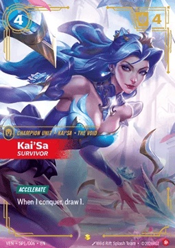 Kai'Sa, Survivor