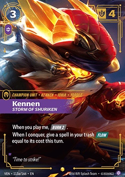 Kennen, Storm of Shuriken