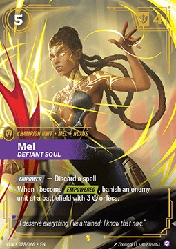 Mel, Defiant Soul