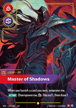 Zed, Master of Shadows