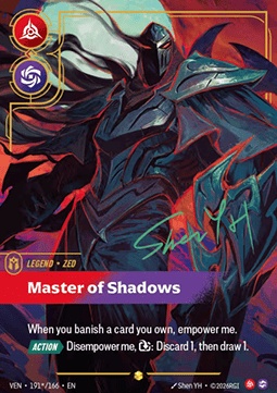 Zed, Master of Shadows