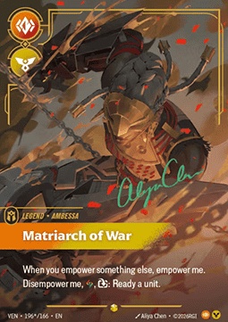 Ambessa, Matriarch of War