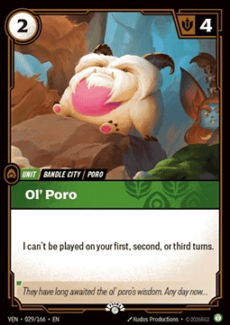 Ol' Poro 카드 이미지