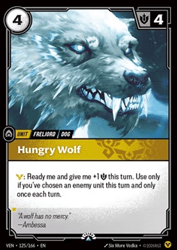 Hungry Wolf 카드 이미지
