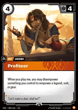 Profiteer 카드 이미지