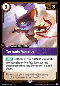 Tornado Warrior 카드 이미지