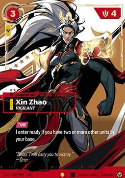 Xin Zhao, Vigilant