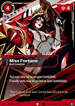 Miss Fortune, Buccaneer