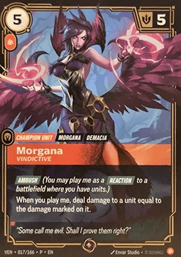 Morgana, Vindictive