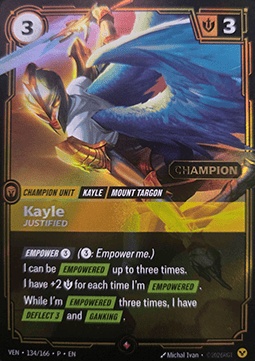 Kayle, Justified