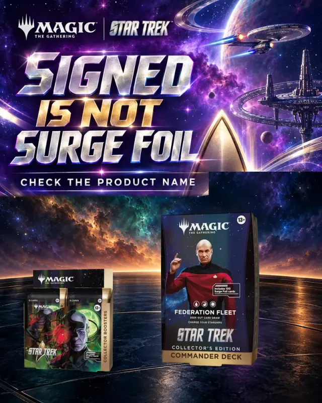 A Borg booster and a Picard deck offer different things