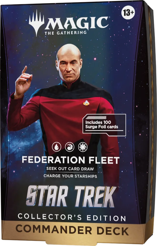 공식 Federation Fleet 컬렉터 에디션 커맨더 상품 원본
